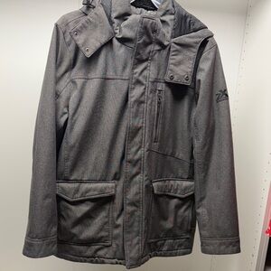 Men's Gray Winter Jacket